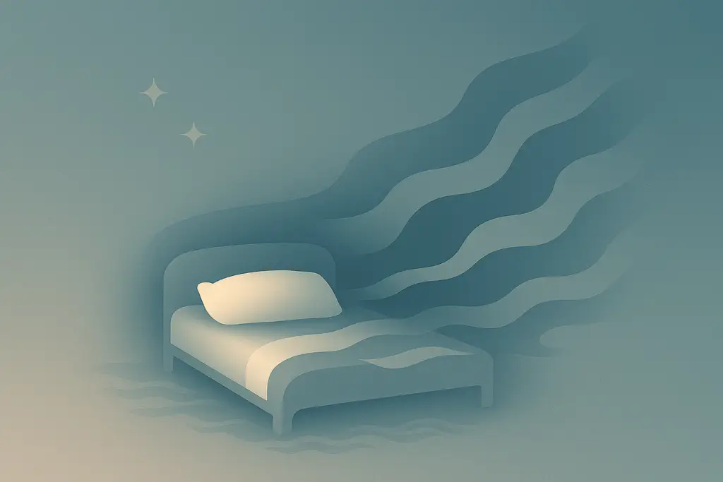 a calming, symbolic